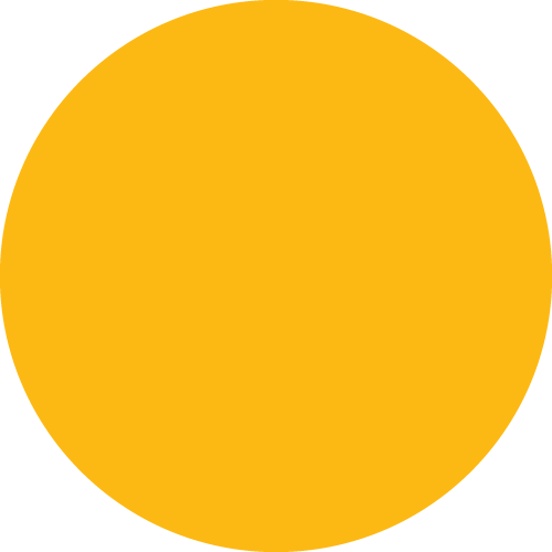 MUNIvers circle, goldenrod